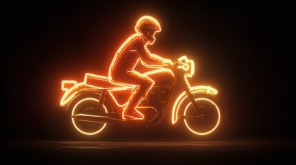 Fototapeta premium concept motorcycle