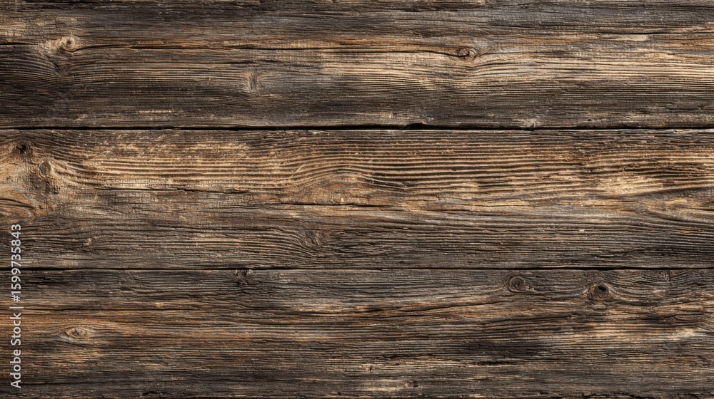 Poster a close-up view reveals a weathered wooden surface displaying rich textures and grain patterns. the 