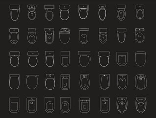 Essential Bathroom Symbols for Architecture