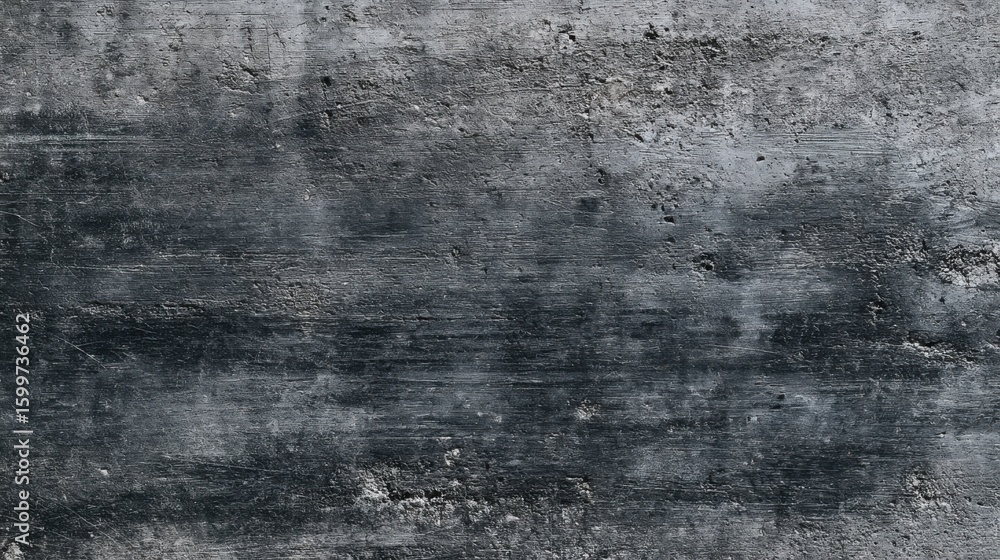 Poster a close-up view of a rough concrete surface displays various shades of gray with distinct textures a