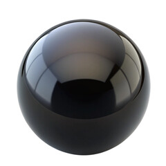 black volleyball ball