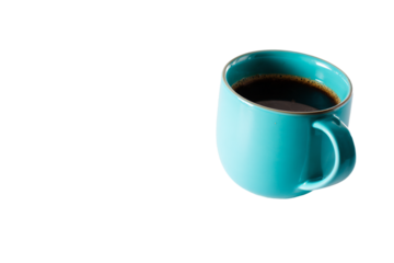 a cup of coffee on a white surface