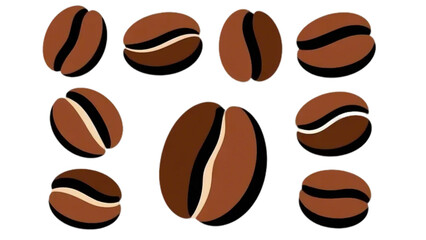 vector coffee beans