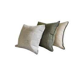 pillows on transparent