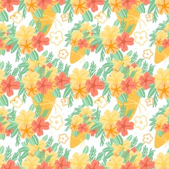 seamless floral pattern