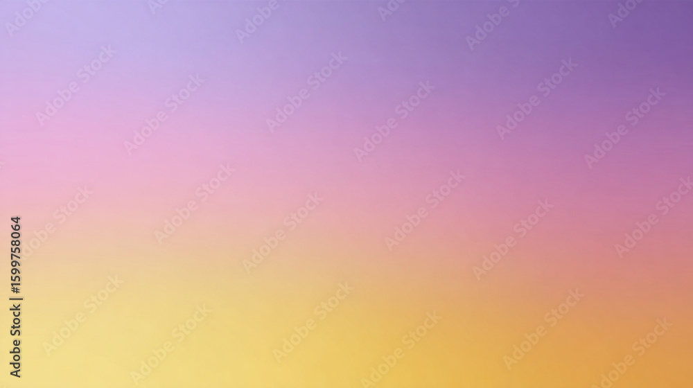 Poster smooth gradient background blending soft lilac ice and warm banana cream hues, creating a gentle, pa