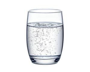 glass of water studio photo  