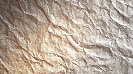 Crumpled Paper Texture Background