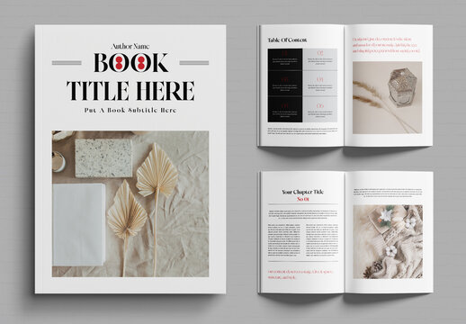 Book Title Name Here Layout