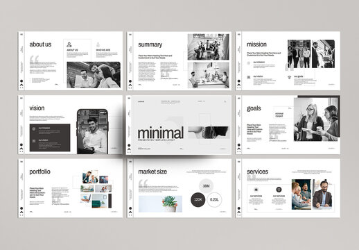 Minimal Presentation Template