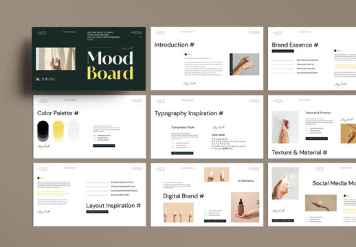 Mood Board Presentation Template
