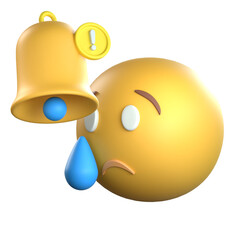 Notification 3d icon Colorful Style