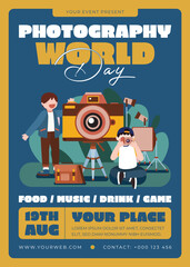 World Photography Day Flyer