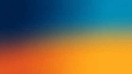 Smooth gradient background transitioning from vibrant orange to cool blue, creating a dynamic and balanced contrast with soft blending, ideal for modern designs, presentations, and creative projects.
