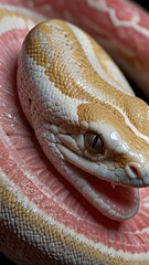 Obraz premium Albino Ball Python