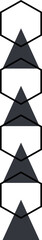 minimalist geimetric shape