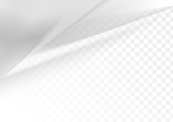 Light grey and white smooth glossy stripes abstract geometric background. Futuristic tech design