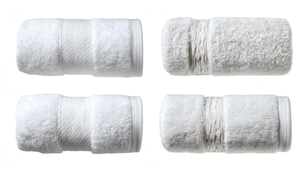 Luxurious soft towels folded neatly on a dark background for ultimate comfort and absorbency.