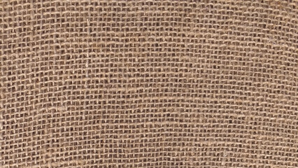 Jute pattern, rough burlap texture, canvas sackcloth, brown woven rustic bagging. 