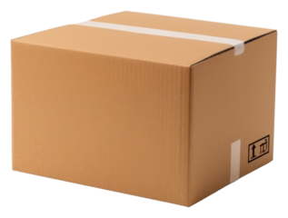 PNG Parcel box cardboard carton