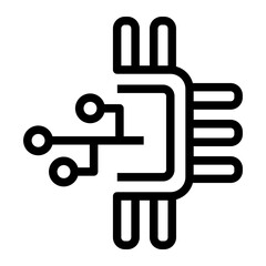 AI Chip Icon