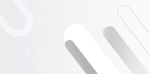 Abstract white background. Minimal geometric white light background abstract design. Suit for booklet, brochure, banner, poster, website, flyer, cover, corporate, backdrop. Vector illustration eps10