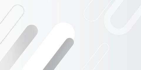 Abstract white background. Minimal geometric white light background abstract design. Suit for booklet, brochure, banner, poster, website, flyer, cover, corporate, backdrop. Vector illustration