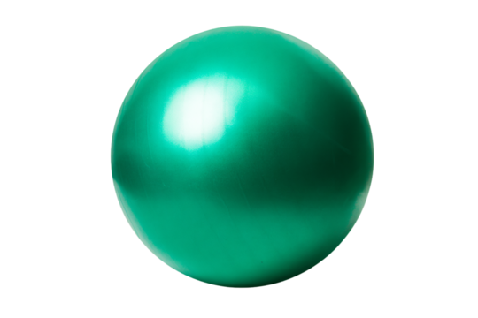 a green ball on a white background - Powered by Adobe