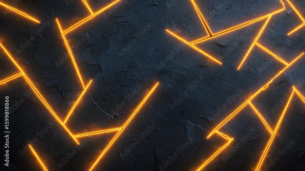 Poster modern abstract background with dark texture and illuminated linear patterns in geometric design 4k 