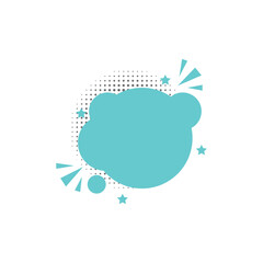 Comic speech bubble