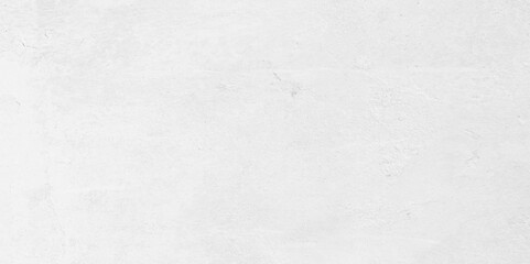 White cement wall in retro concept. Old concrete background for wallpaper or graphic design. Blank plaster texture in vintage style. Modern house interiors that feel calm and simple.