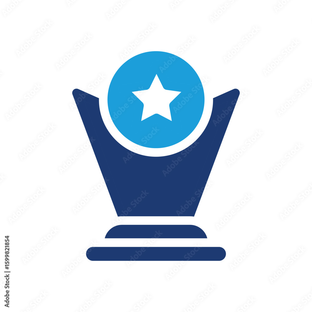 Poster reward colored icon vector design good for web or mobile app