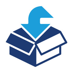 packaging colored icon vector design good for web or mobile app