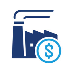 industrial colored icon vector design good for web or mobile app
