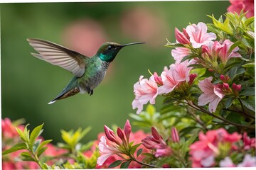 Fototapeta premium hummingbird in flight
