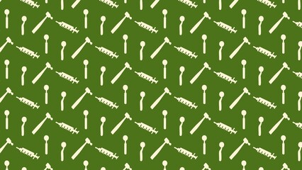 Vector teeth dentist pattern design