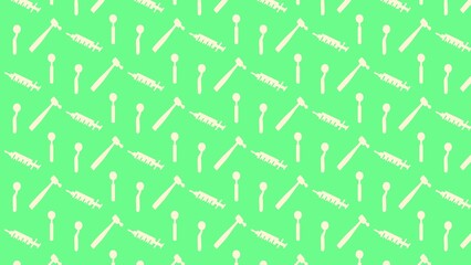 Vector teeth dentist pattern design