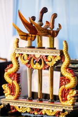 Keris, one of the indonesian traditional weapons. People who make keris is called empu.