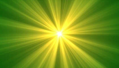 Obraz premium Elegant abstract background with a single golden spotlight beam shining on a dark green textured surface.