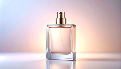 Chich and minimalist perfume bottle design, elegant composition for branding and mockup usage