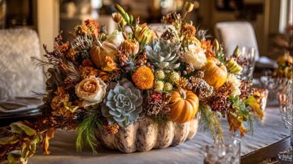 Autumnal centerpiece (1)