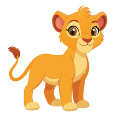 Here's a cute cartoon puppy illustration, a happy pet character with a wagging tail and a big smile