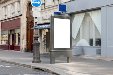 Panneau publicitaire à Paris © LUC - PHOTOGRAPHE