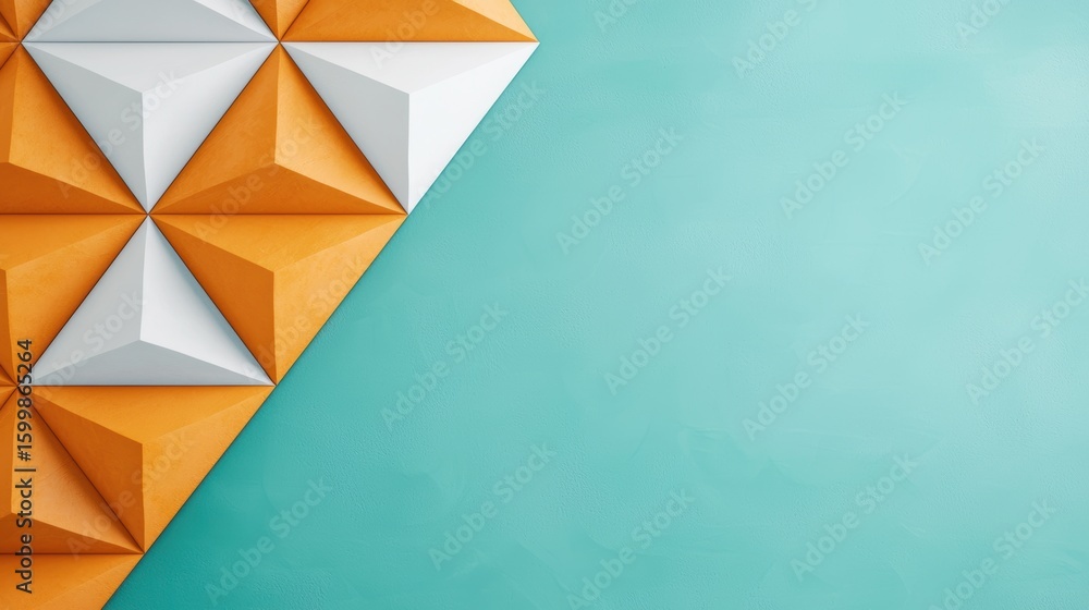 Poster simplicity minimal geometric pattern using only two colors for a sleek modern aesthetic