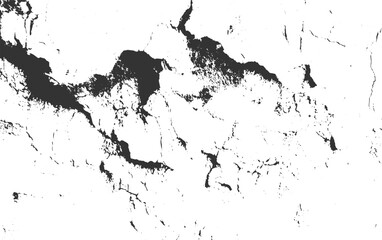 Naklejka premium Abstract dark grey organic shapes on white background texture