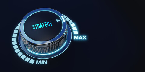 Obraz premium Business, Technology, Internet and network concept. Digital Marketing content planning advertising strategy concept. 3d illustration
