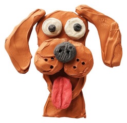 Naklejka premium PNG Dog with tongue anthropomorphic representation confectionery.