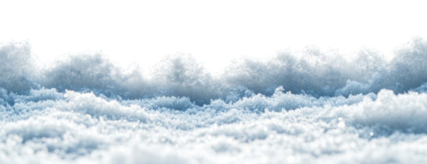 PNG A snow border nature winter sky.