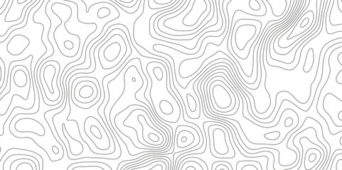 Topographic map background with geographic grid for hiking and mountain sport. luxury topographic wavy pattern and geographic grid map design. paper texture Imitation of a geographical map shades.