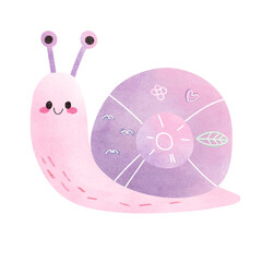 Pink snail 